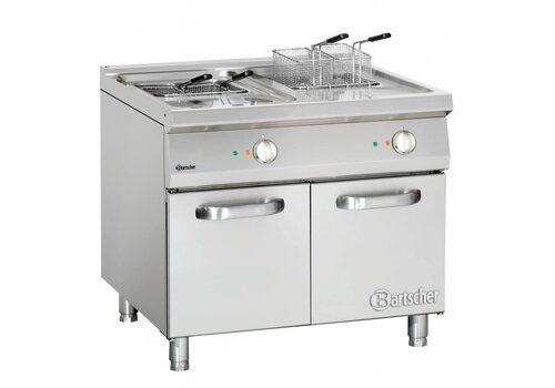  Bartscher Elektrische friteuse - 2 x 18 Liter - 30000 Watt 