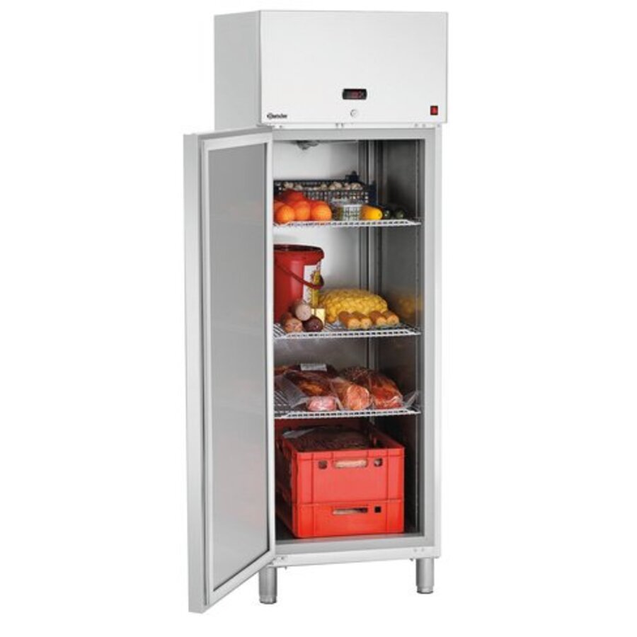 Roest Vrij Staal Horeca Koelkast voor 2/1 GN