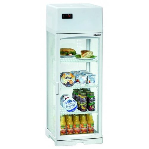  Bartscher Koelvitrine met LED verlichting - 81 Liter - Wit 