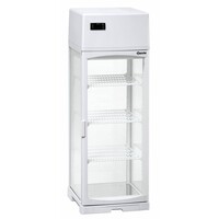 Koelvitrine met LED verlichting - 81 Liter - Wit