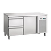Bartscher Koelwerkbank RVS 1 deur 2 lades | 134 x 70 x 85 cm