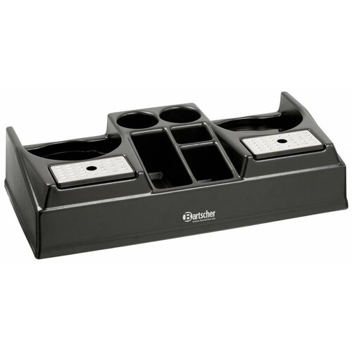  Bartscher Dubbel koffiestation geschikt voor 2 pompthermoskannen 