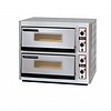 Bartscher Dubbele Horeca Pizzaoven 10000 Watt | 8 Pizza's