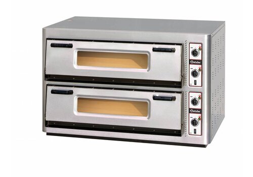  Bartscher Blikstalen Horeca Pizzaoven 12000 Watt | 12 Pizza's 