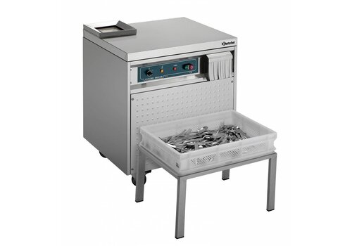  Bartscher Bestekpoleermachine, verrijdbaar 