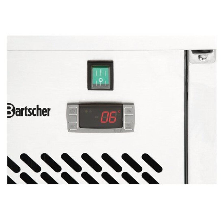 SaladiÌ¬re 1/1 GN met 1 deur, met geÌøsoleerde verdamper