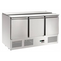 SaladiÌ¬re met geforceerde koeling met 3 deuren