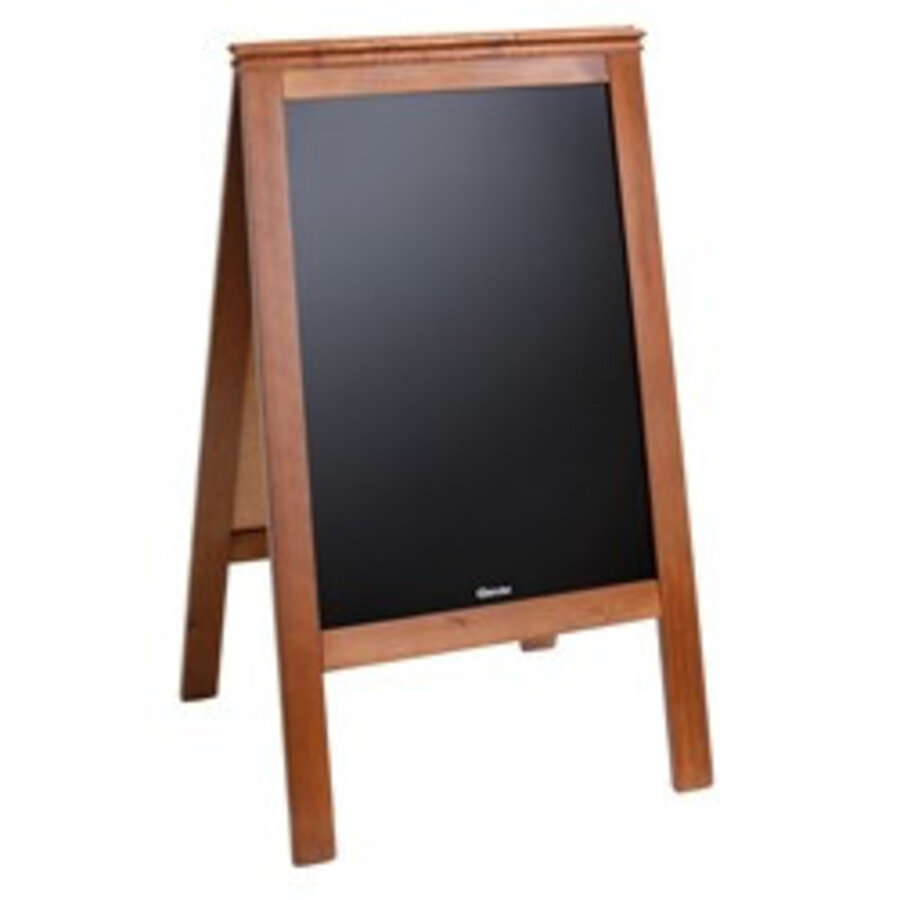 Stijlvolle Menubord Houten Lijst | 66x57x(H)121cm