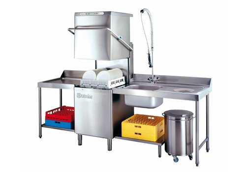  Bartscher Ruime Doorschuif Vaatwasser 9,1 kW 