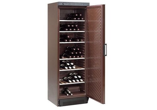  HorecaTraders Wijnklimaatkast bruin - 100 Flessen 