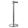 Saro Afzetpaal RVS met afspanlint - 180 cm