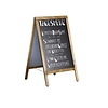 Stoepmodel Krijtbord met Houten Frame | 70x(H)120cm