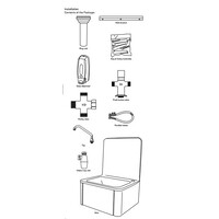 Kleine Wasbak met Kniebediening | Best Verkocht