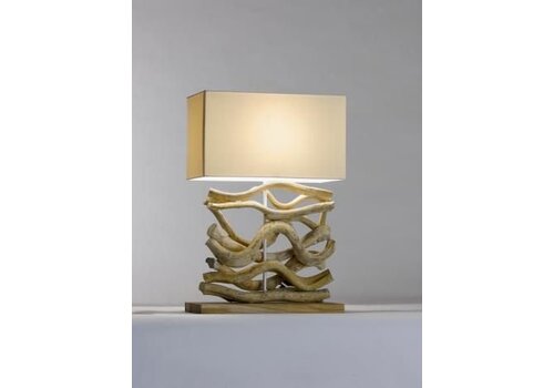  Saro Tafel lamp Wood Staand Hoog 