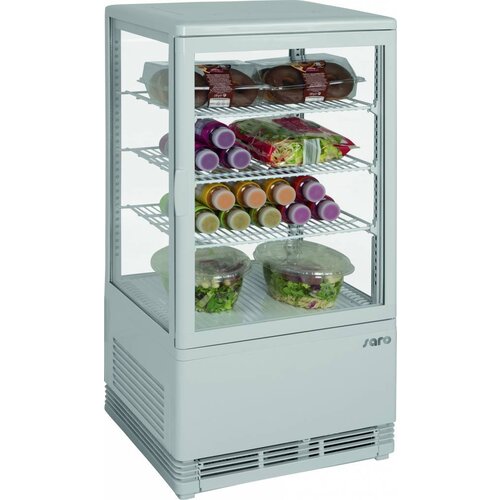 Saro Mini-koelvitrine met 3 Roosters 