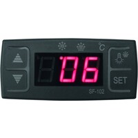 Mini-koelvitrine met 3 Roosters