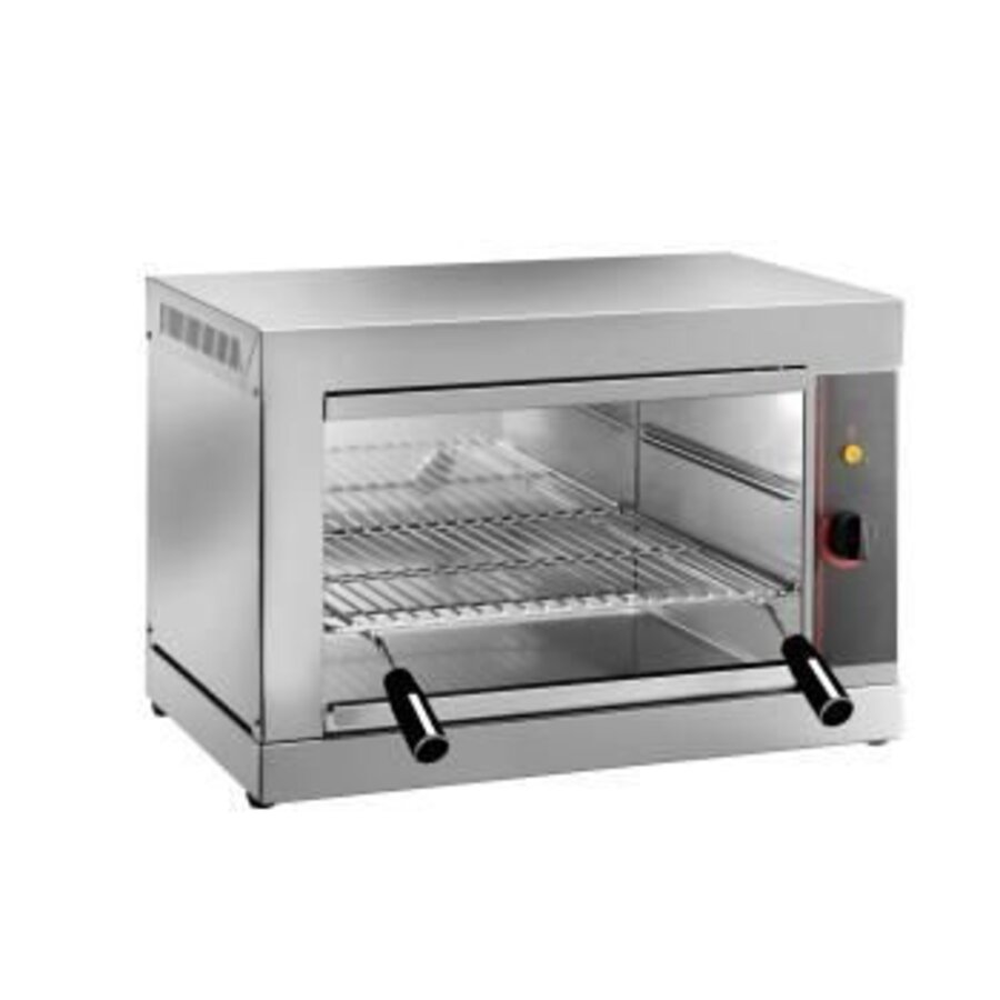 RVS Graniteeroven Afneembare Lekbak