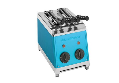  Milan Toast Tosti maker met 2 sneden | blauw 