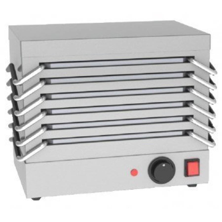 Rechaud Met 6 platen en 2 jaar garantie