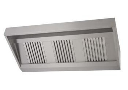  Saro Afzuigkap Horeca RVS | 250x90x40cm 