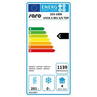 Gekoelde werkbank RVS | 90 x 70 x 85/88,5 cm