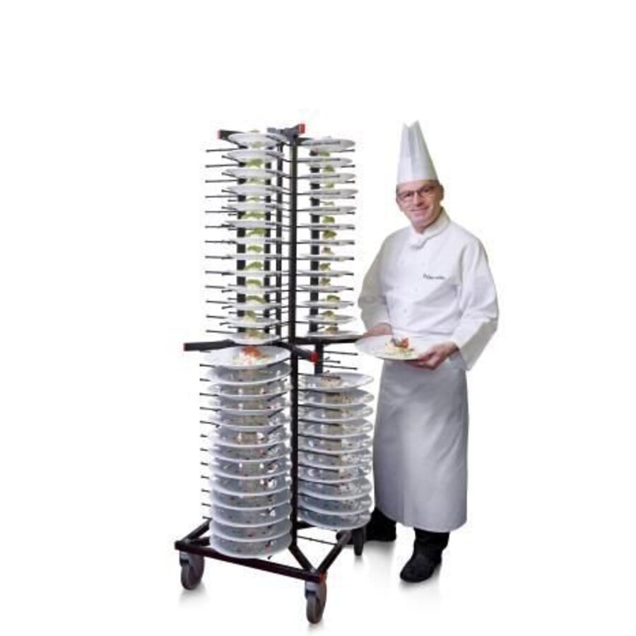 Bordenrek met Wielen | 104 Borden | 2 jaar garantie
