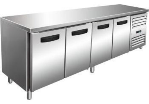  Saro Koelwerkbank Roestvrijstaal | 223 x 70 x 89/95 cm 