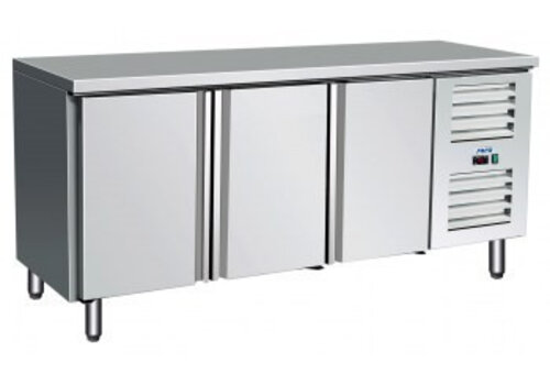  Saro Koeltafel RVS | 179 x 70 x 89/95 cm 