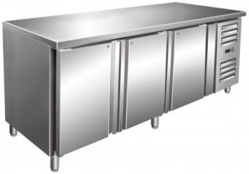  Saro Koeltafel met ventilator koeling RVS | 200 x 60 x 89/95 cm 