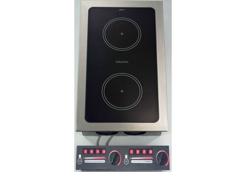  Saro Inbouw Inductieplaat Professioneel 2 Zones | 3500Watt 