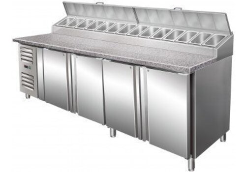  Saro Gekoelde Voorbereidingstafel met 4 deuren 