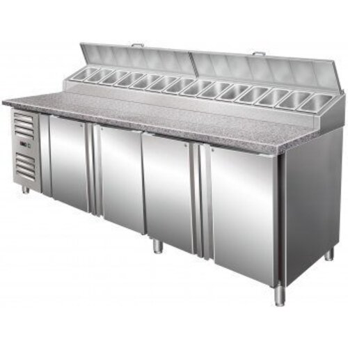  Saro Gekoelde Voorbereidingstafel met 4 deuren 