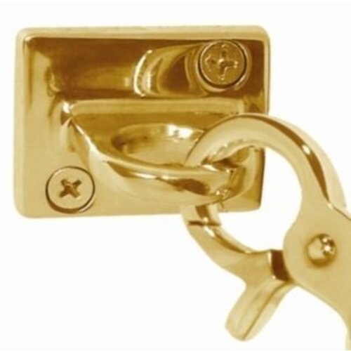  Bolero Muurhaak voor Markeringskoord | Messing 