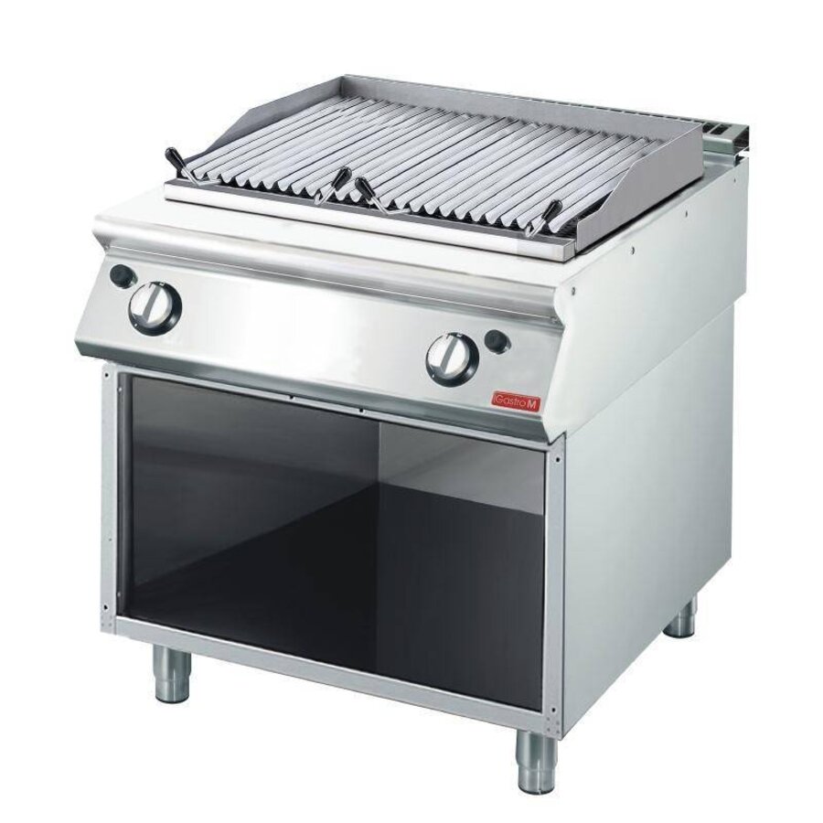 Lavasteengrill, gas 70/80 GRL