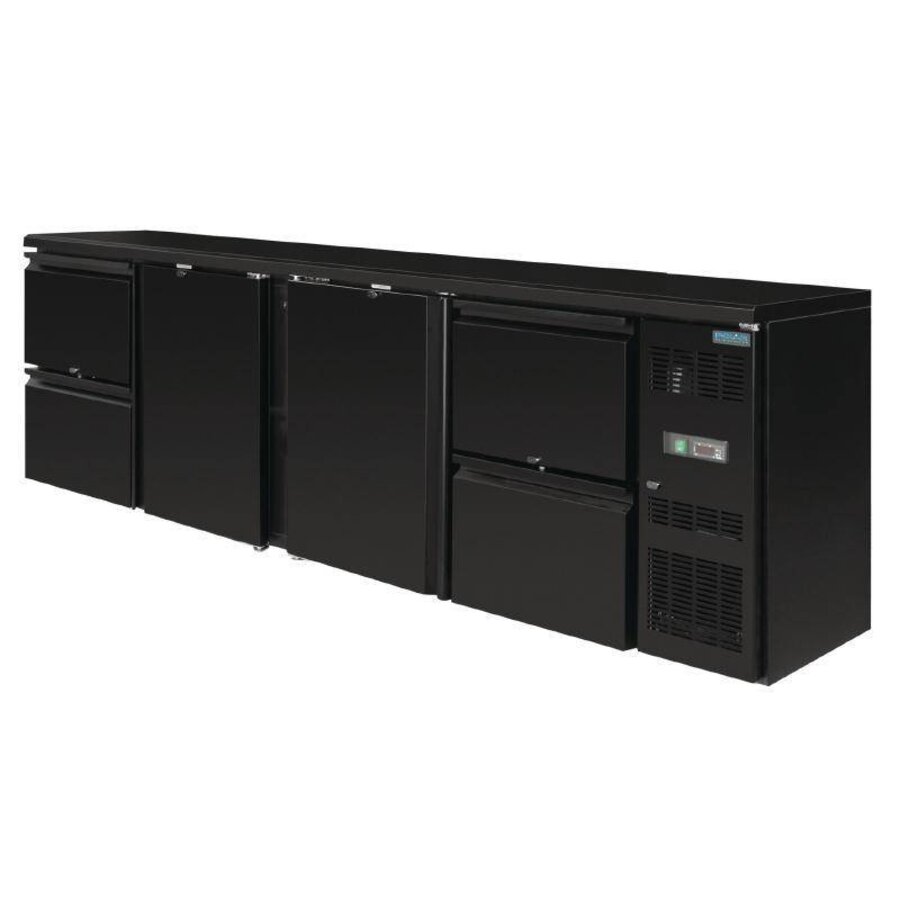 bar koelwerkbank 2 deuren & 4 laden