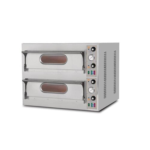  Resto Italia Italiaanse Dubbele Pizzaoven 9400 Watt | 8 Pizza's 