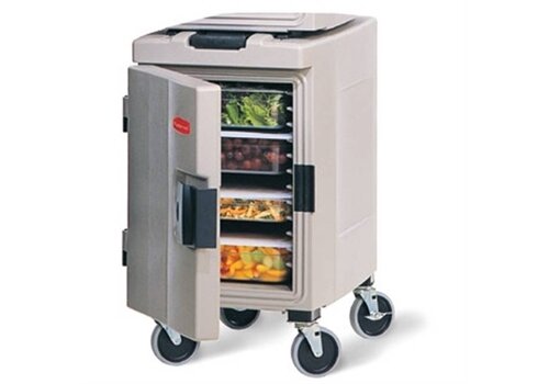  Rubbermaid Catermax 100 Op Wielen Zwart 90 Liter 