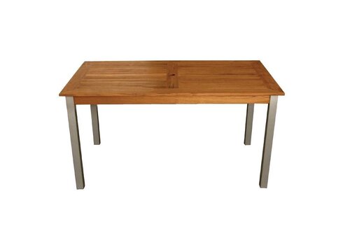  Bolero Rechthoekige Terras Tafel van Teak 140x80cm 