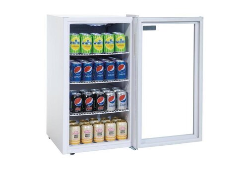  Polar Kleine Blikjeskoelkast Wit - 88 liter 