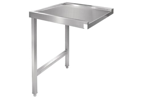  Vogue Doorvoer Spoeltafel Links | 88 x 110 x 65 cm 