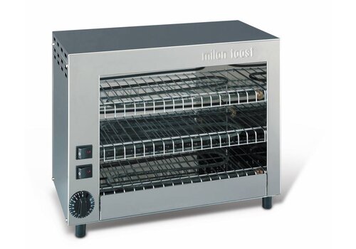  Milan Toast Professionele toaster RVS | 9 tangen 
