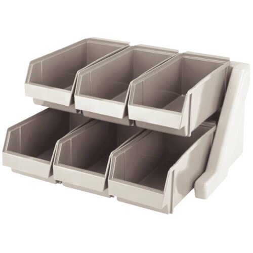  HorecaTraders Bestekhouder met 6 Bakken 