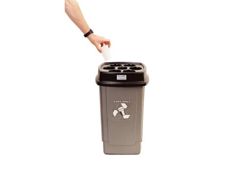  Jantex Beker Afvalbak Kunststof | 500 Bekers 