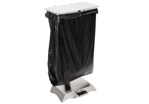  HorecaTraders Vuilniszakhouder RVS 