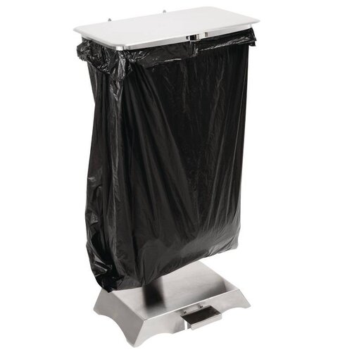  HorecaTraders Vuilniszakhouder RVS 