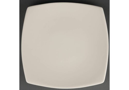  Olympia Porselein Ivoor Bord | 27 cm (stuks 12) 