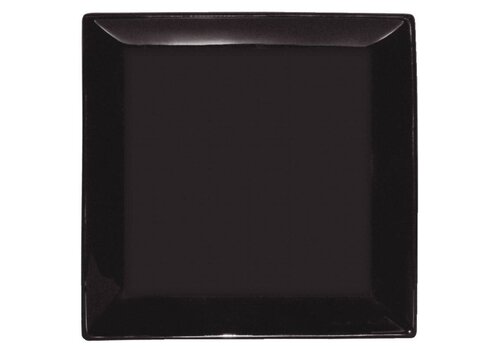  Olympia Zwart Vierkant Porselein Lunchbord 24cm | 12 stuks 