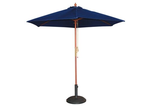  HorecaTraders Parasol navy blauw rond 3 meter (Ì÷) 