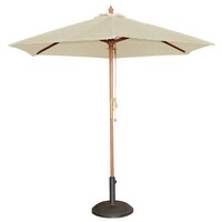 Parasol Creme Rond 3 meter Ì÷