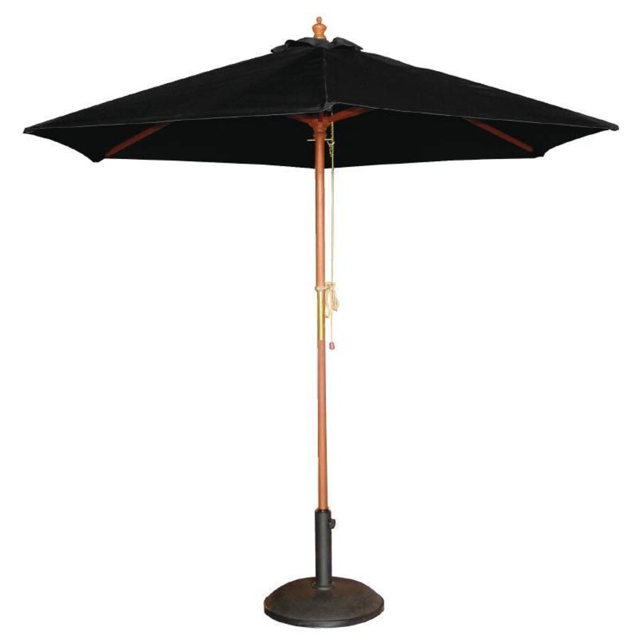 Parasol Zwart Rond 3 meter Ì÷